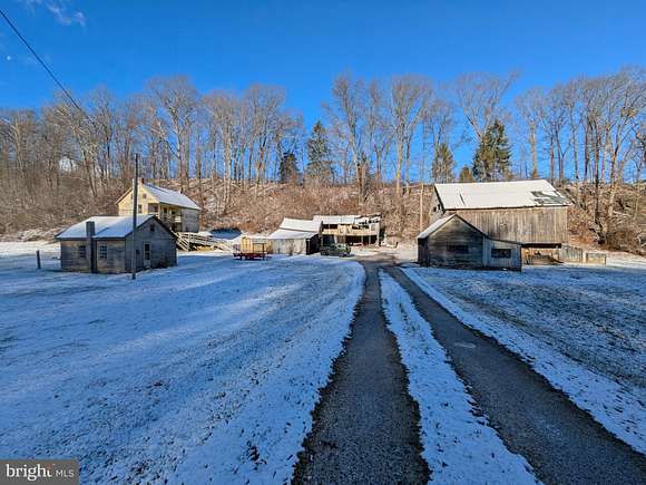 14 Acres of Land with Home for Sale in Glen Rock, Pennsylvania