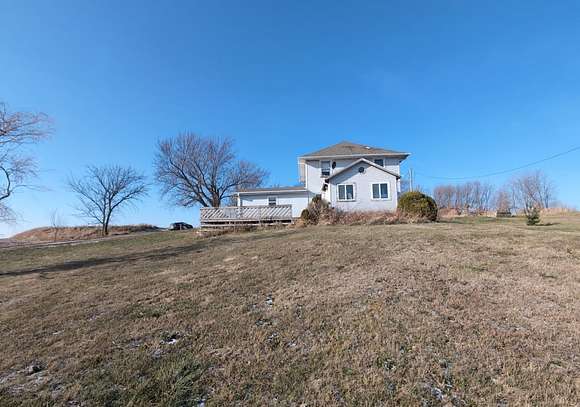 4.65 Acres of Residential Land with Home for Sale in Exira Township, Iowa