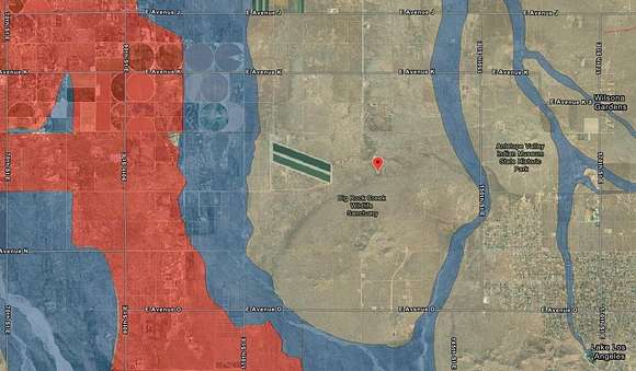 157.56 Acres of Agricultural Land for Sale in Palmdale, California