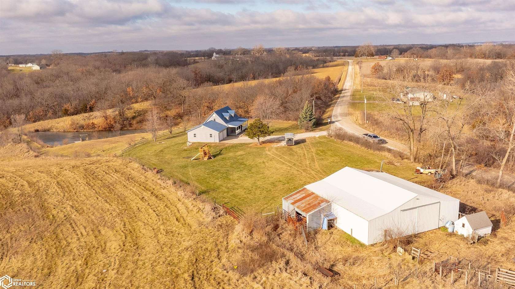 10 Acres of Land with Home for Sale in Ottumwa, Iowa