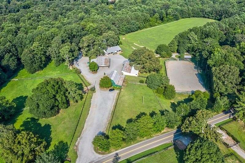 67 Acres of Agricultural Land with Home for Sale in Alpharetta, Georgia