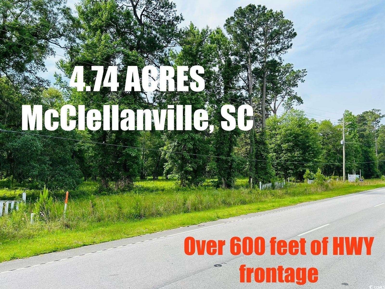 4.74 Acres of Commercial Land for Sale in McClellanville, South Carolina