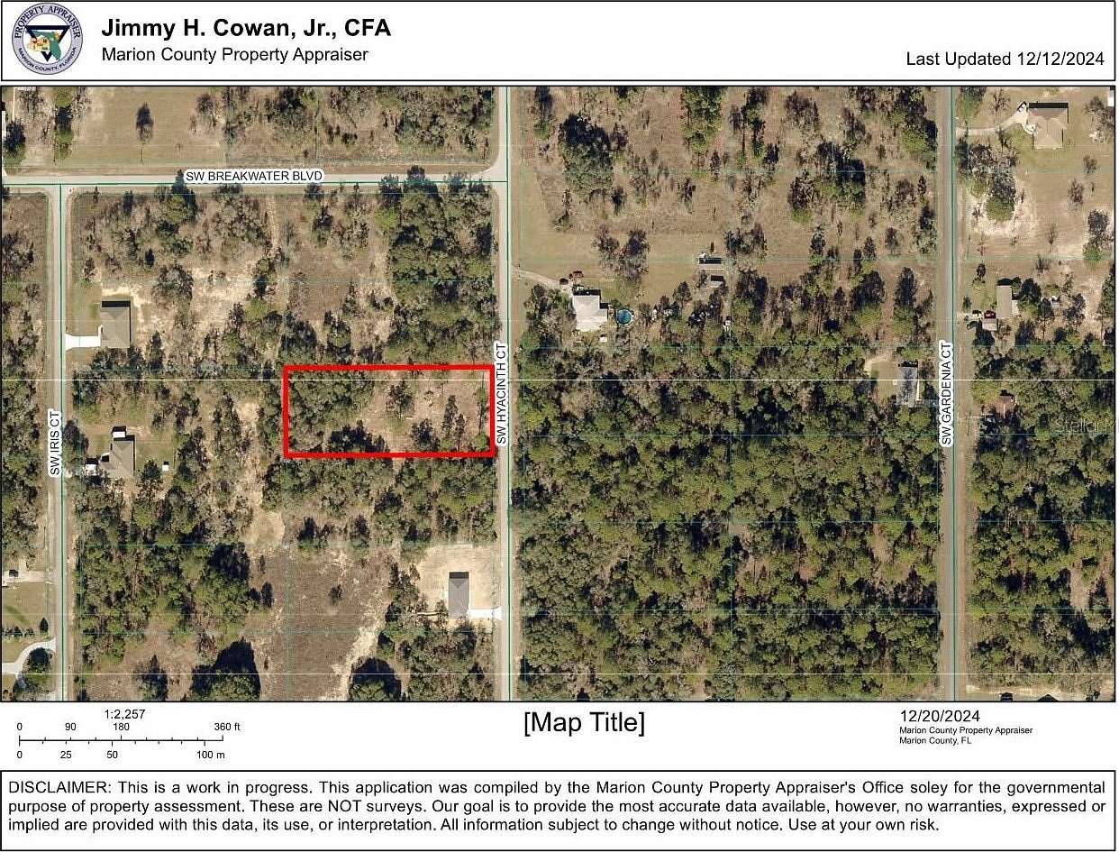 0.99 Acres of Residential Land for Sale in Dunnellon, Florida