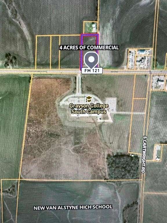 4 Acres of Commercial Land for Sale in Van Alstyne, Texas