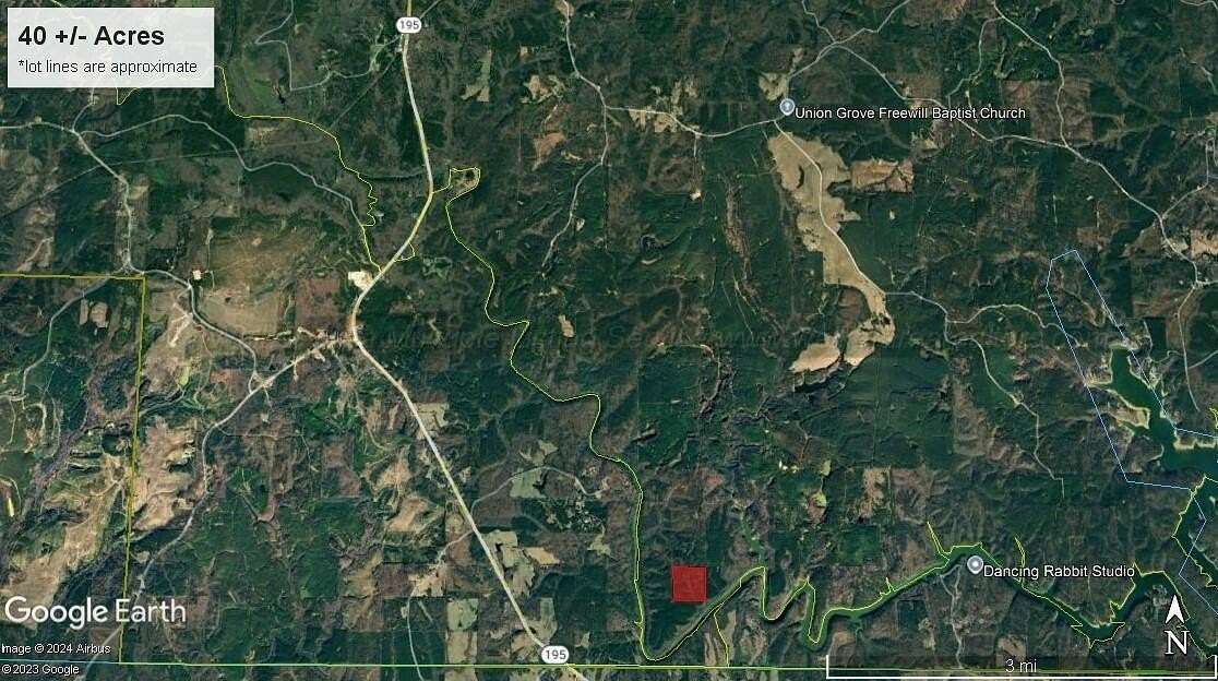 40 Acres of Recreational Land for Sale in Double Springs, Alabama