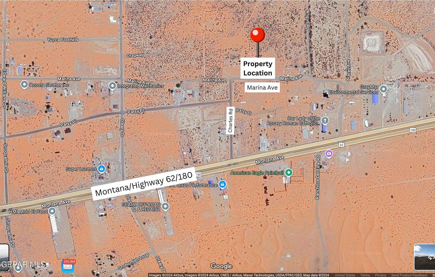 0.58 Acres of Land for Sale in El Paso, Texas