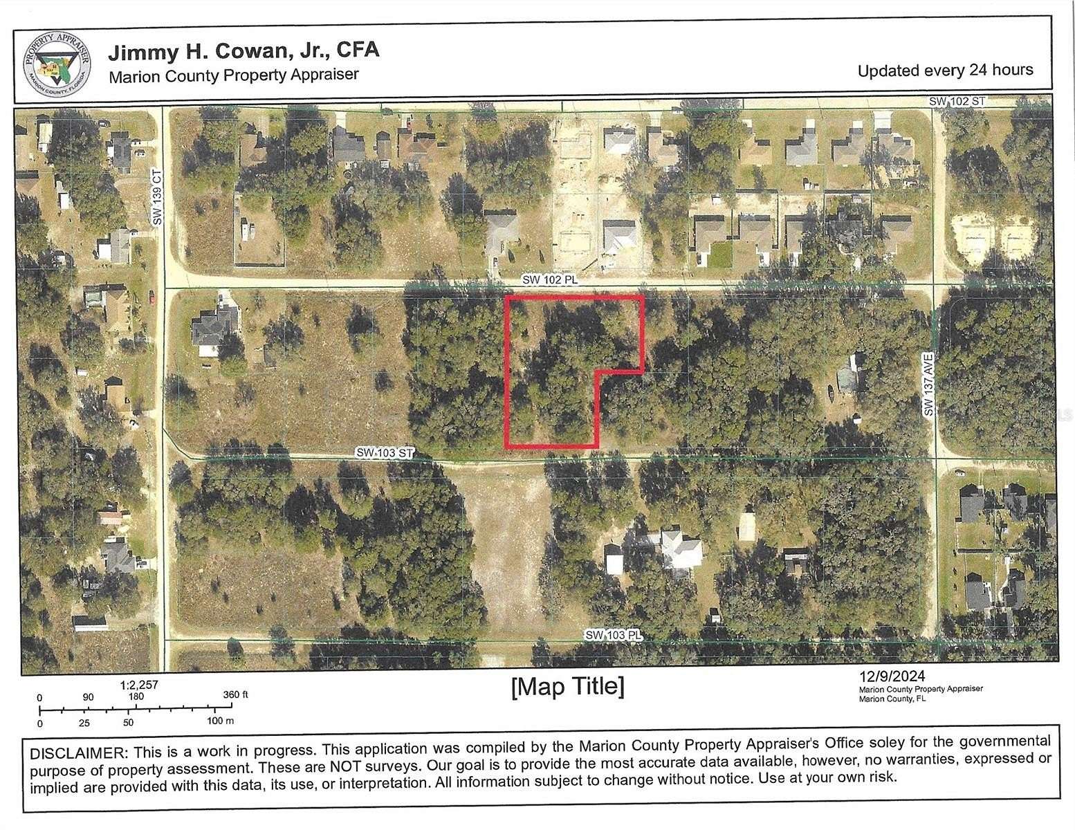 1.08 Acres of Residential Land for Sale in Dunnellon, Florida