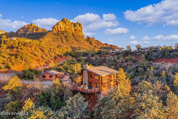 3.05 Acres of Residential Land with Home for Sale in Sedona, Arizona