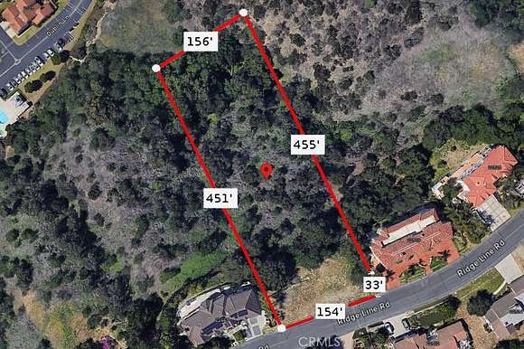 1.657 Acres of Residential Land for Sale in Diamond Bar, California