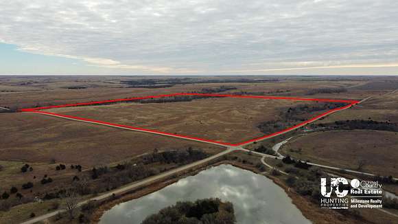 156 Acres of Recreational Land & Farm for Sale in Bogue, Kansas