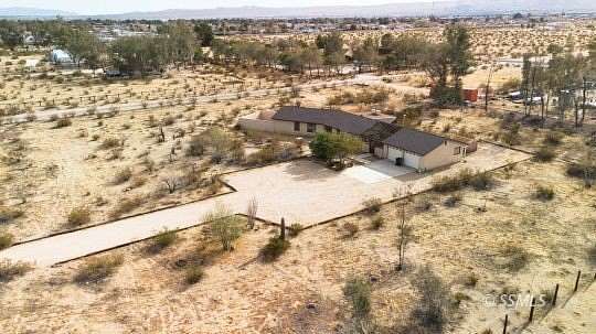 2.5 Acres of Residential Land with Home for Sale in Ridgecrest, California