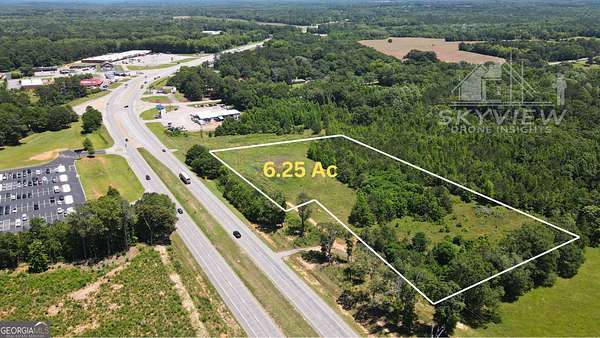6.25 Acres of Commercial Land for Sale in Barnesville, Georgia