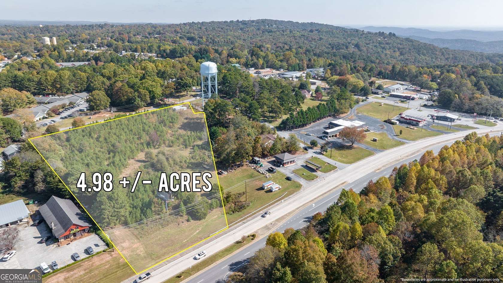 4.98 Acres of Commercial Land for Sale in Baldwin, Georgia