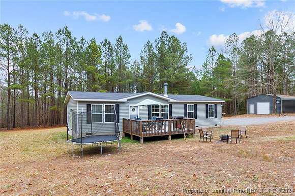 12.5 Acres of Land with Home for Sale in Sanford, North Carolina