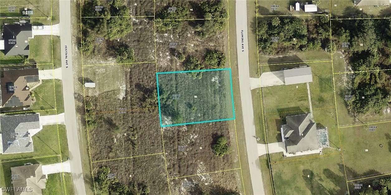 0.252 Acres of Residential Land for Sale in Lehigh Acres, Florida