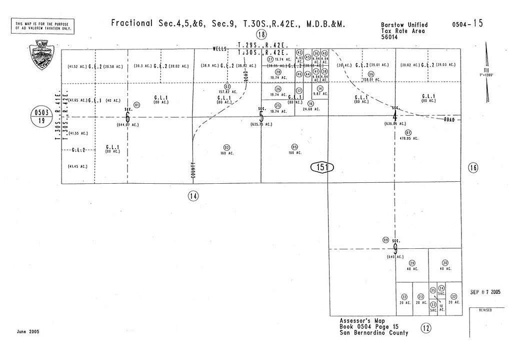 4.94 Acres of Land for Sale in Barstow, California