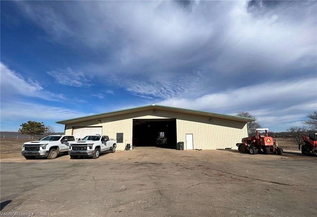 216 Acres of Agricultural Land with Home for Sale in Sallisaw, Oklahoma