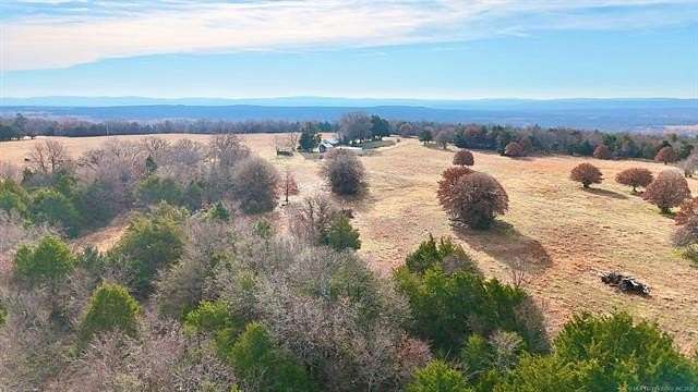 150 Acres of Land with Home for Sale in Stigler, Oklahoma