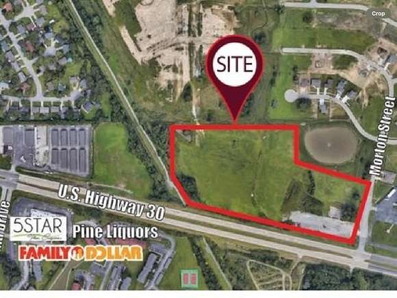 16 Acres of Mixed-Use Land for Sale in Merrillville, Indiana