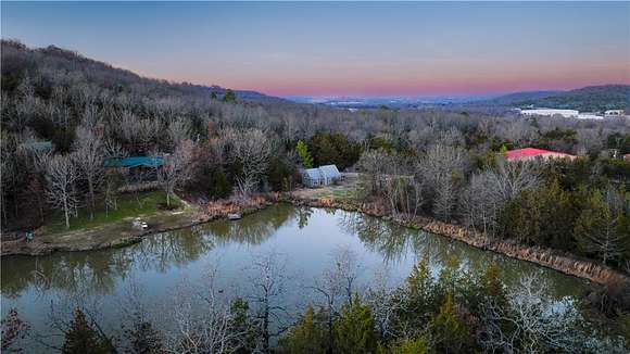 4.97 Acres of Residential Land with Home for Sale in Fayetteville, Arkansas