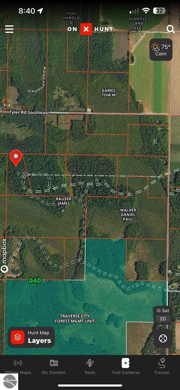 10.04 Acres of Recreational Land for Sale in Kalkaska, Michigan