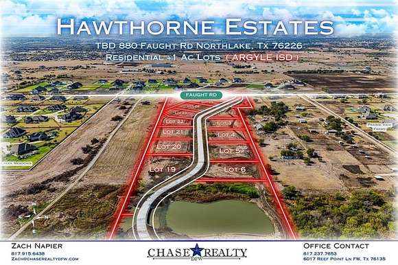 0.9 Acres of Residential Land for Sale in Northlake, Texas