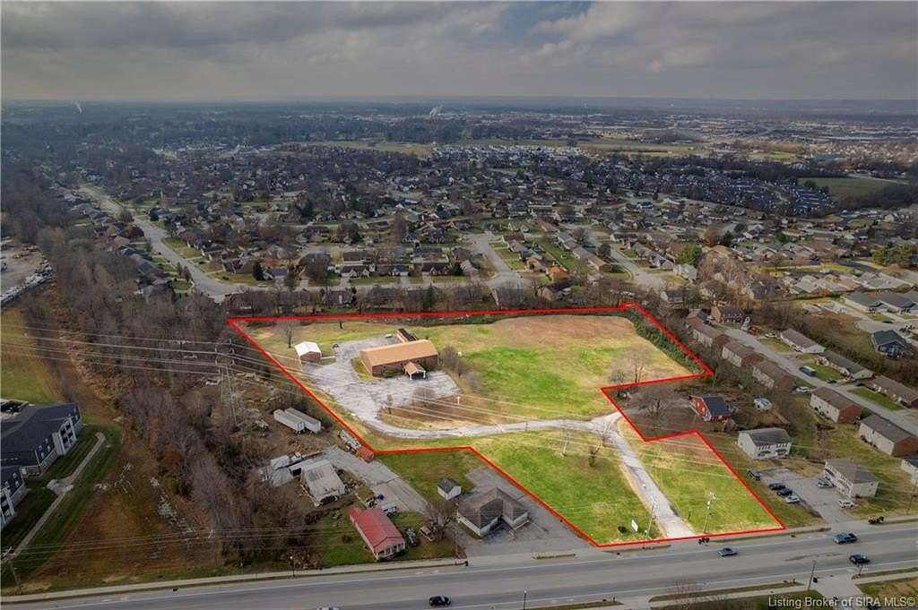 6.564 Acres of Improved Commercial Land for Sale in Jeffersonville, Indiana