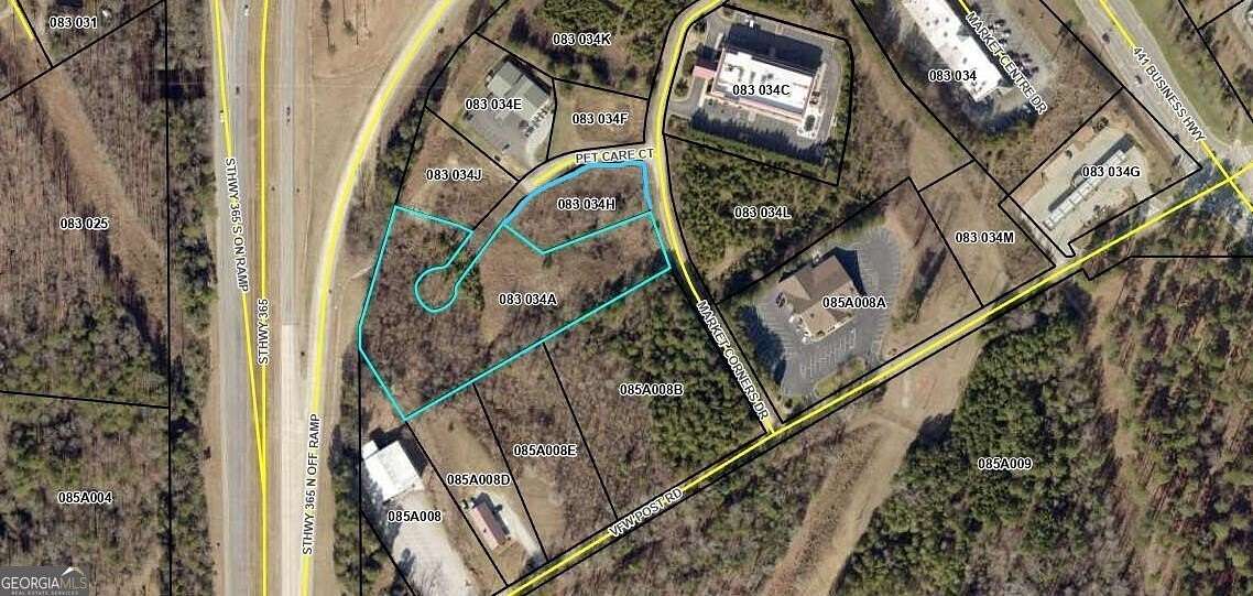 3.29 Acres of Commercial Land for Sale in Cornelia, Georgia