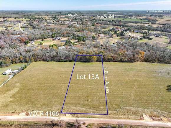 2.87 Acres of Land for Sale in Canton, Texas