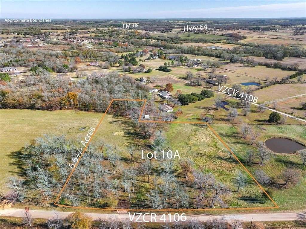 6.68 Acres of Land for Sale in Canton, Texas