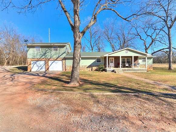 8.31 Acres of Land with Home for Sale in Shawnee, Oklahoma