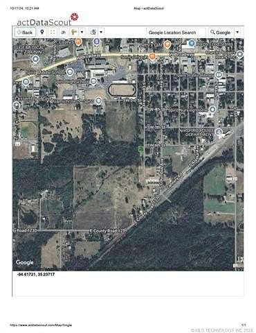 0.236 Acres of Commercial Land for Sale in Spiro, Oklahoma