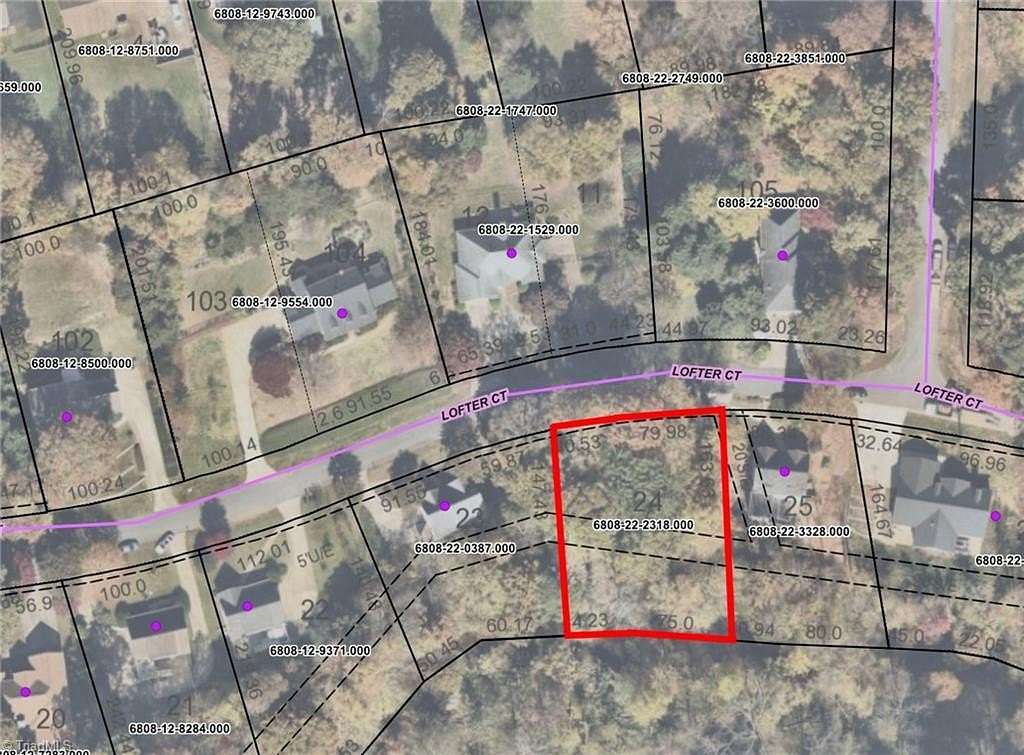 0.42 Acres of Residential Land for Sale in Pfafftown, North Carolina