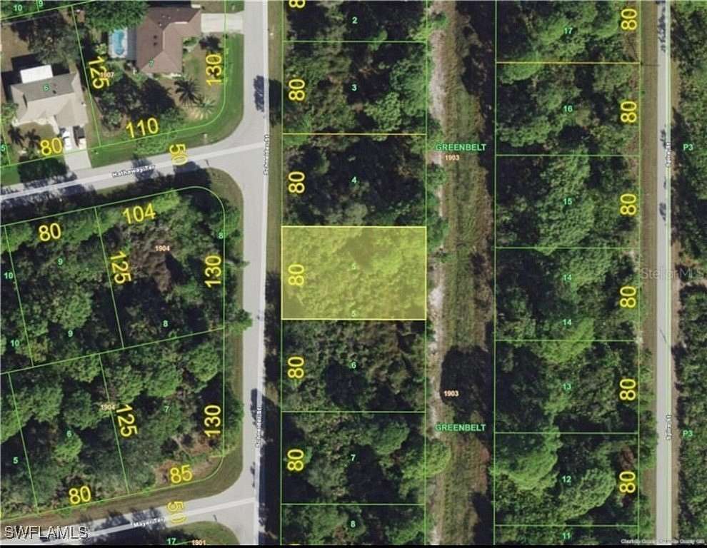 0.23 Acres of Residential Land for Sale in Port Charlotte, Florida