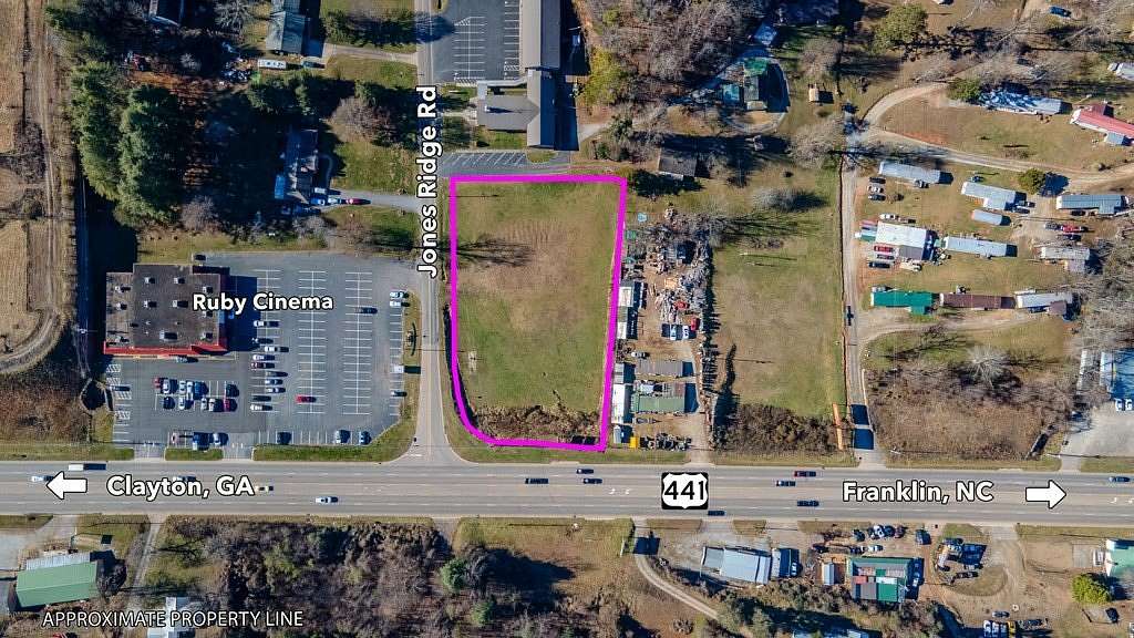 1.65 Acres of Commercial Land for Sale in Franklin, North Carolina