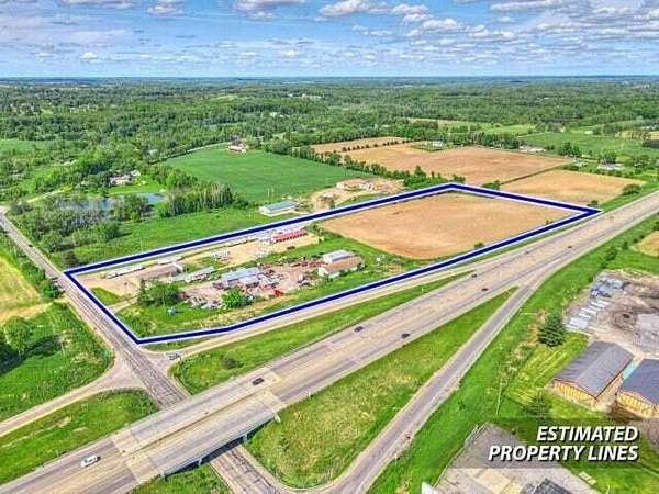 17 Acres of Commercial Land for Sale in Parma, Michigan