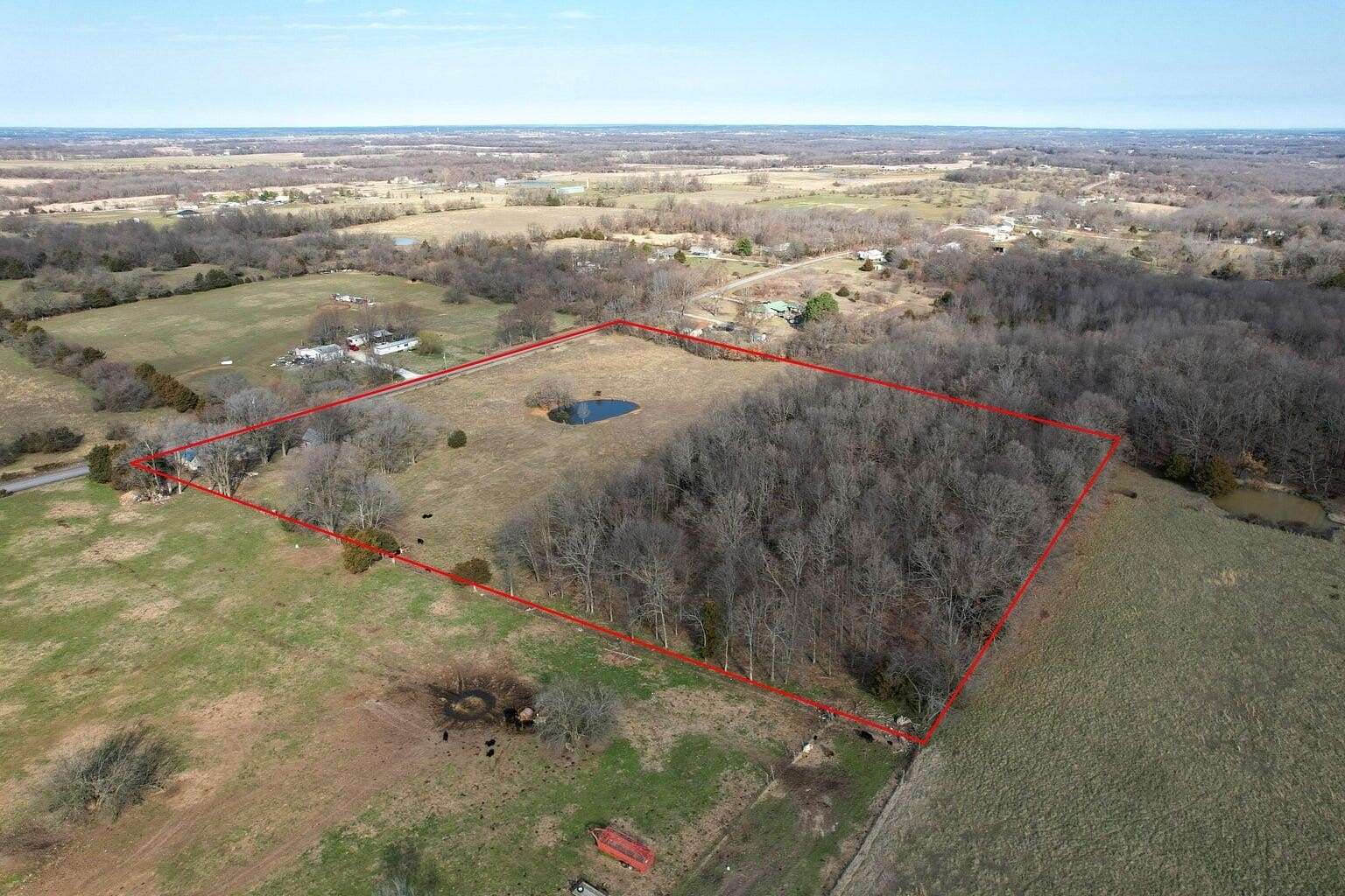 10.67 Acres of Land for Sale in Bois D'Arc, Missouri