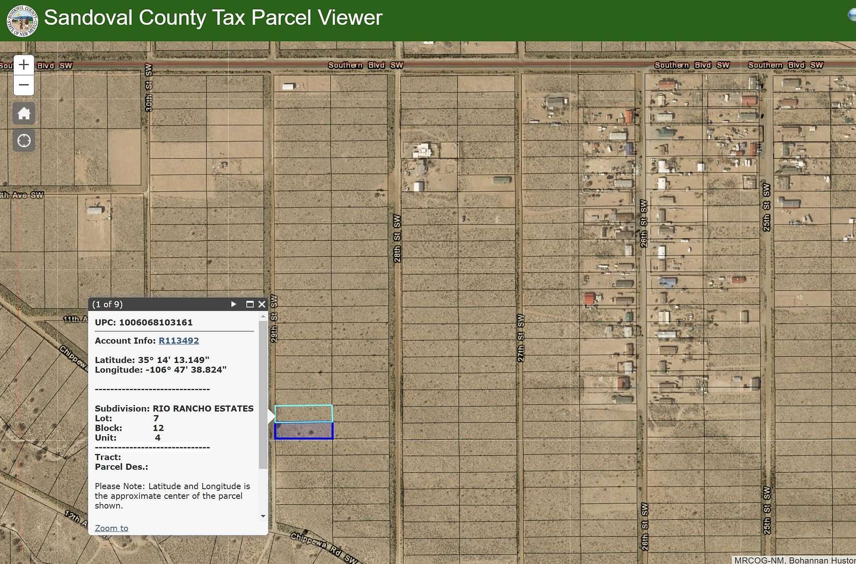 1 Acre of Land for Sale in Rio Rancho, New Mexico