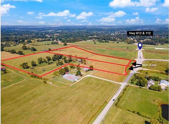 28.77 Acres of Land for Sale in Springdale, Arkansas