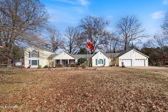 6.7 Acres of Land with Home for Sale in Senatobia, Mississippi