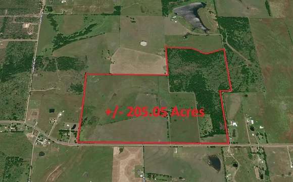 205.05 Acres of Land for Sale in Kaufman, Texas