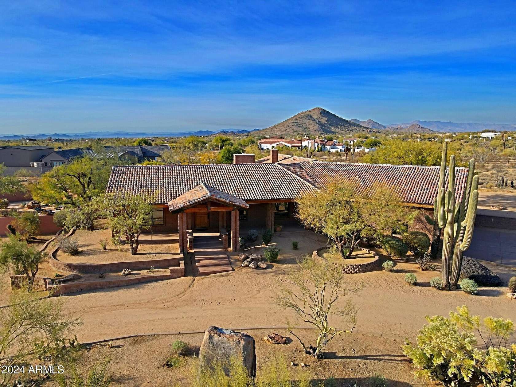 5 Acres of Residential Land with Home for Sale in Scottsdale, Arizona