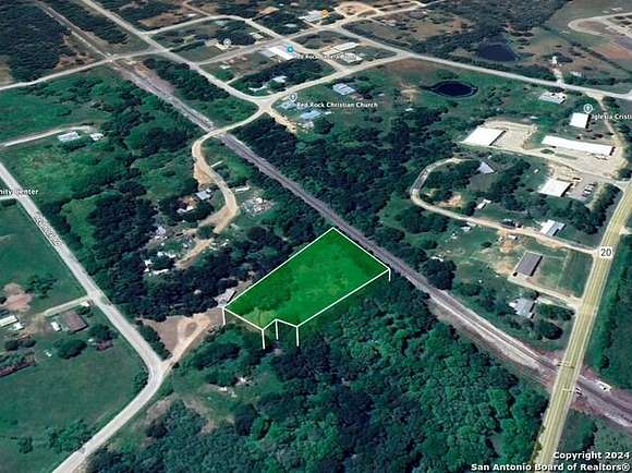 0.5 Acres of Residential Land for Sale in Red Rock, Texas