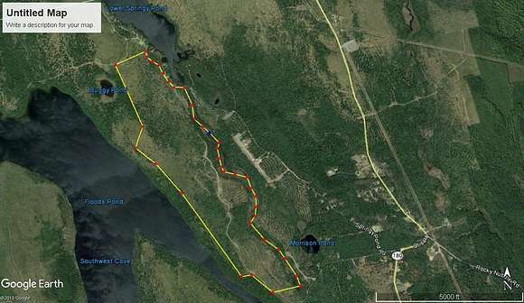 446 Acres of Land for Sale in Otis, Maine