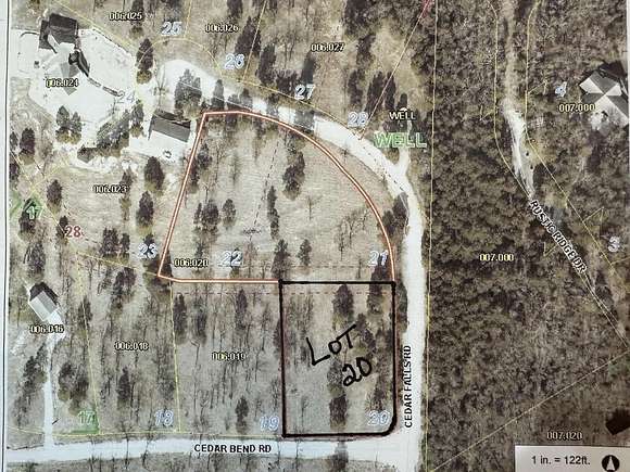 0.84 Acres of Residential Land for Sale in Shell Knob, Missouri