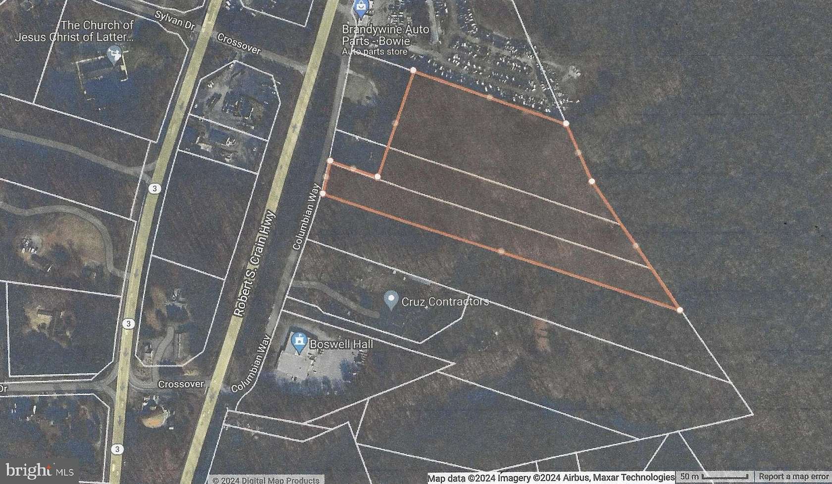 10.95 Acres of Land for Sale in Bowie, Maryland