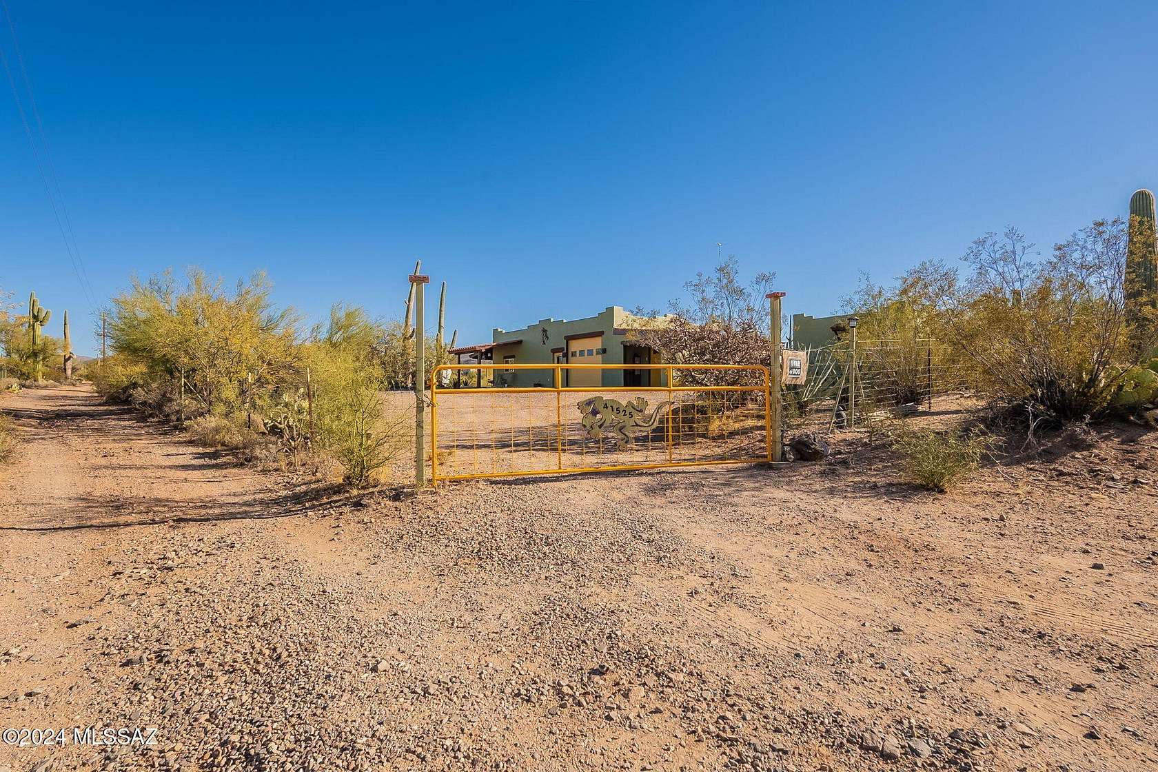 5 Acres of Land with Home for Sale in Marana, Arizona