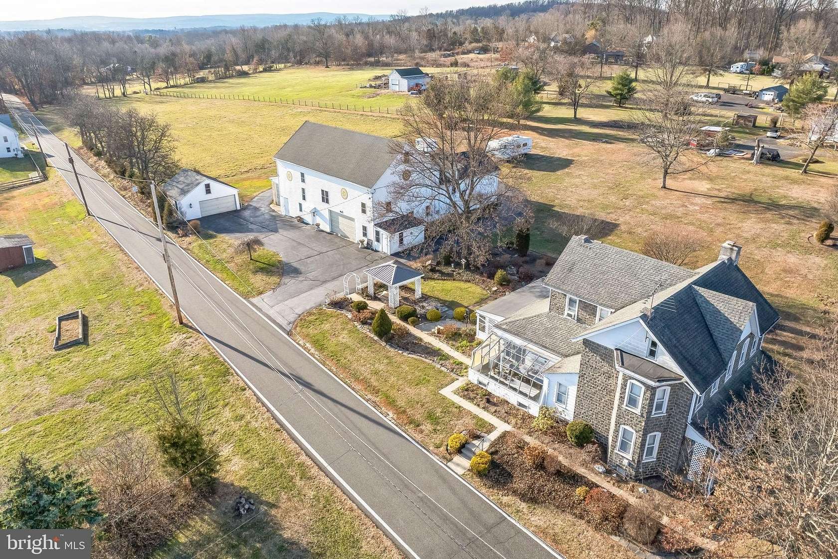 11.8 Acres of Land with Home for Sale in Schwenksville, Pennsylvania
