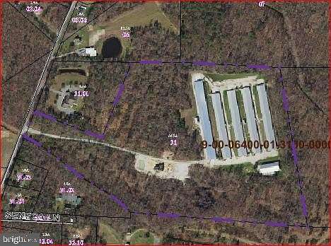 41.2 Acres of Agricultural Land with Home for Sale in Hartly, Delaware