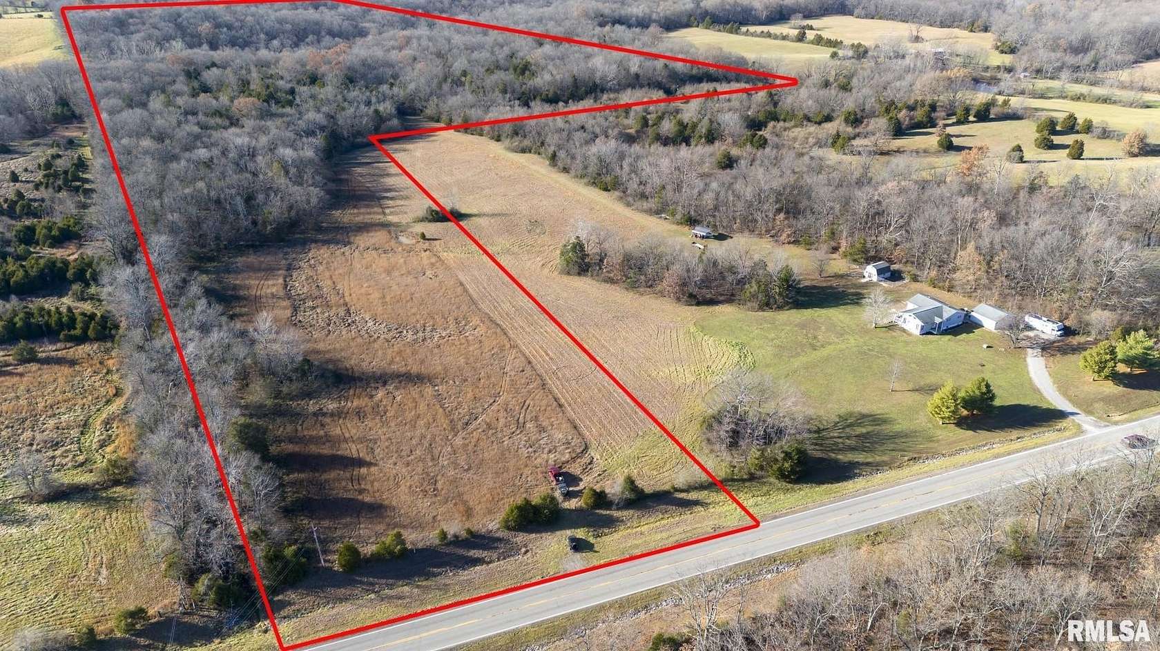 90.42 Acres of Land for Sale in Creal Springs, Illinois